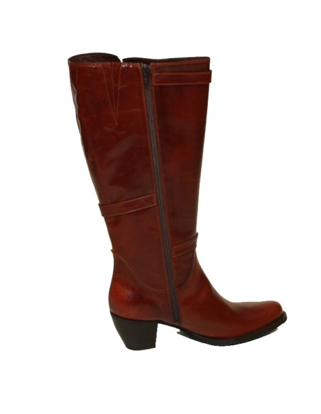 Stivale a gamba larga colore COGNAC