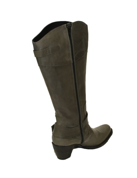 Stivale a gamba larga TEXANO GRIGIO