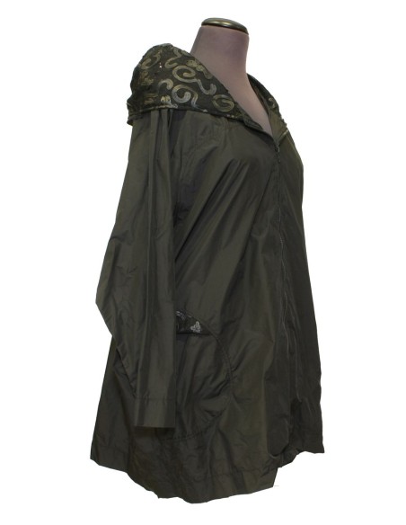 Spolverino  nero VALERIA