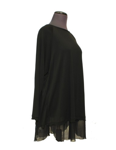 Maxi Maglia nera VALERIA LOVE & NATURE