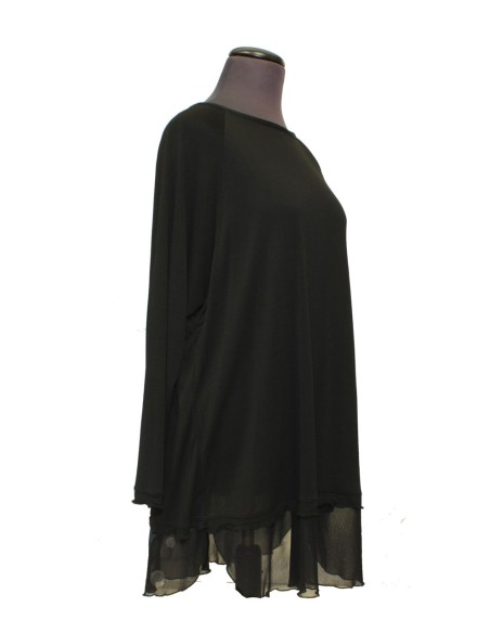 Maxi Maglia nera VALERIA LOVE & NATURE