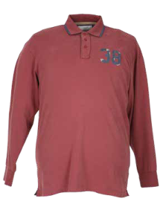 Maxfort  Polo manica lunga  100% cotone
