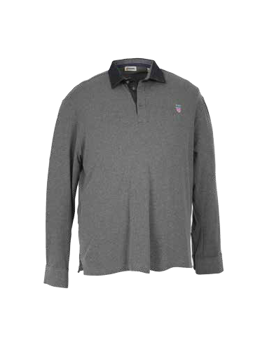 Maxfort  Polo manica lunga Stretch con patch