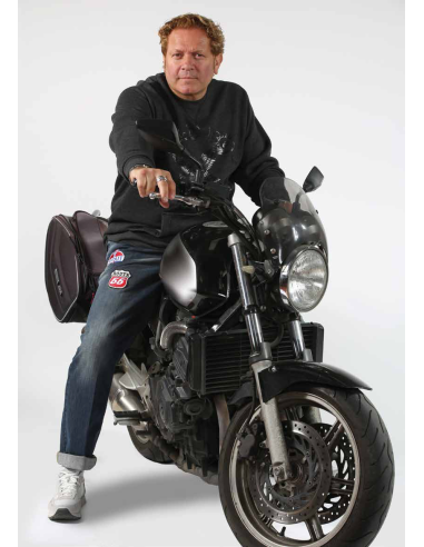 Felpa Maxfort girocollo  stampa Eagles