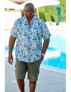 Camicia mezza manica Maxfort fantasia ORISTANO 2