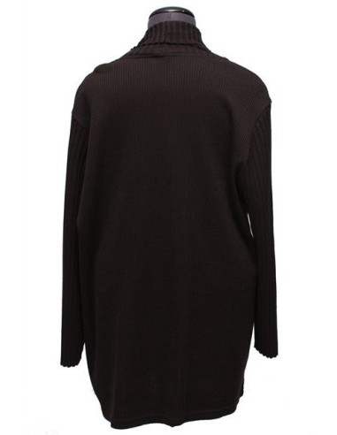 Cardigan cotone invernale NERO