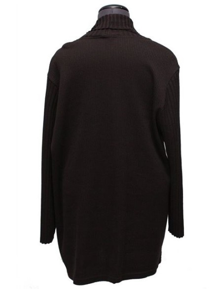 Cardigan cotone invernale GRIGIO-BLU AVIO