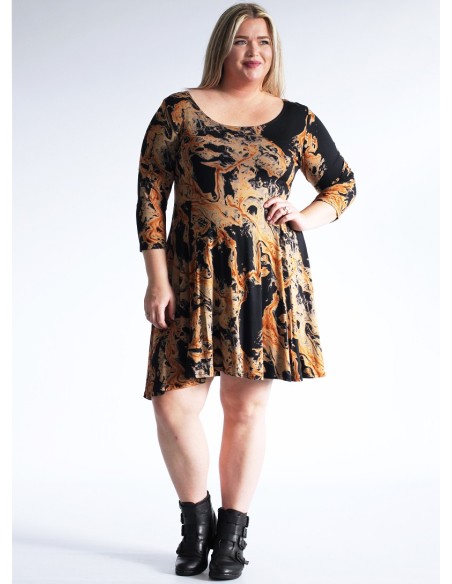 Vestito viscosa Spanish Waves