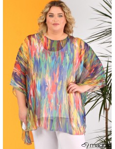 Camicetta Poncho Chiffon 2