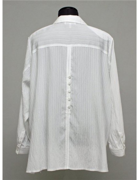Camicia tinta unita bianca