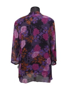 Chalou Camicia fantasia viola