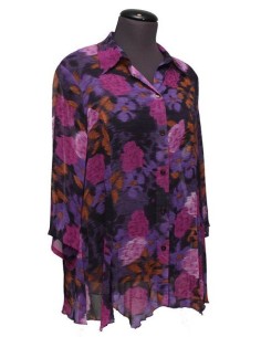 Chalou Camicia fantasia viola 2