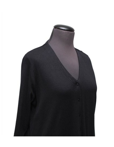 Cardigan lungo estivo blu