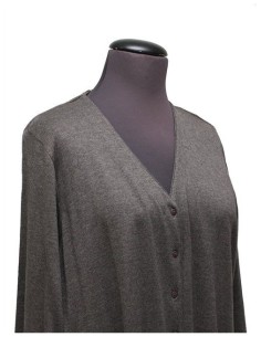 Cardigan lungo estivo beige 2