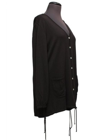 Cardigan cotone invernale marrone Cardigan cotone invernale marrone