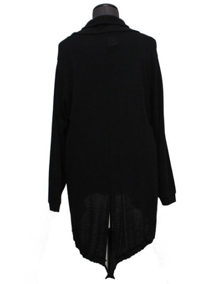 Maglia collo alto fantasia invernale