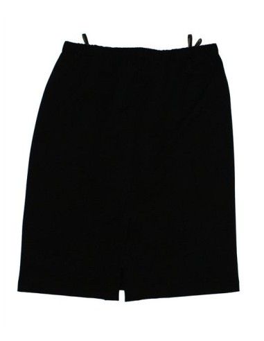 Gonna in viscosa invernale nera