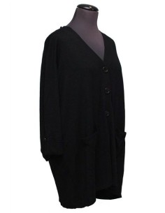Cardigan nero viscosa invernale 2