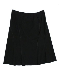 Gonna elasticizzata nera 2
