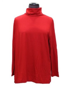 Maglia ciclista rosso elasticizzata 2