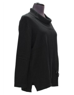 Maglia collo alto nera invernale 2