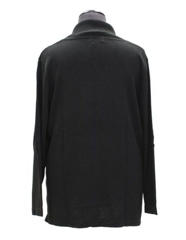 Maglia collo alto nera invernale Maglia collo alto nera invernale