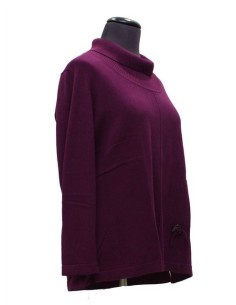 Maglia collo alto viola invernale 2