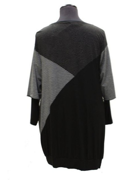 Maglia casacca fantasia