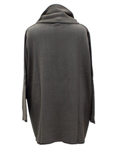 Maglia marron con collo alto Maglia marron con collo alto