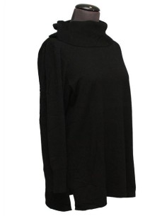 Maglia  collo alta nera 2