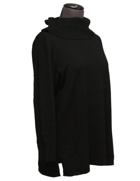 Maglia  collo alta nera