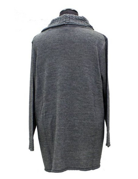 Maglia collo alto grigio