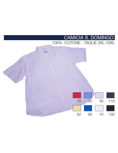 Camicia mezza manica Maxfort t.u. doppio tasca SANTO DOMINGO