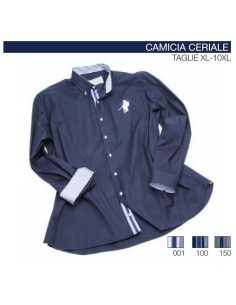 Camicia CERIALE manica lunga Maxfort stretch nastrino