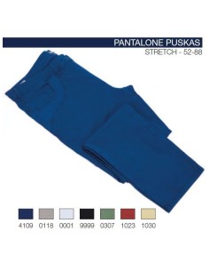 Pantalone Puskas Maxfort 5t piq virgola