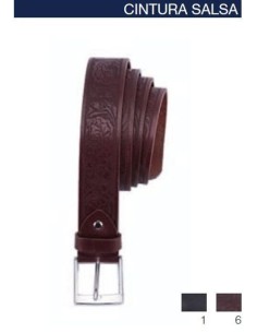 Cintura Maxfort Salsa cuoio laserata