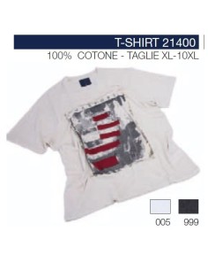 T-shirt 21400 Maxfort fiammata appl.