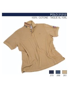 Polo mezze maniche 21212  Maxfort t.capo ricamo