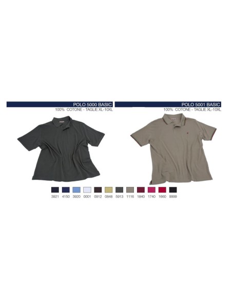 Polo piquet  Maxfor 5000t mezze maniche