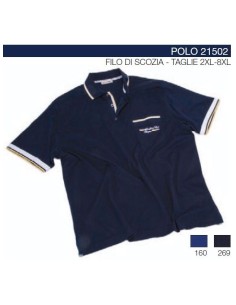 Polo mezze maniche 21502 Maxfort contrasti