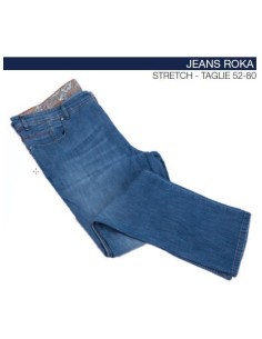 Jeans Maxfort 5t ricamo contrasto