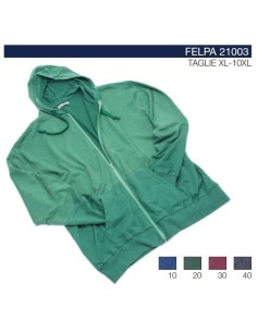 Felpa 21003 Maxfort cappuccio t.u.