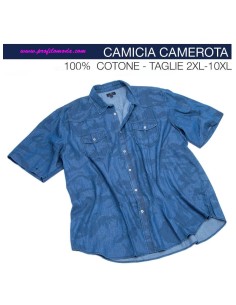 Camicia mezza manica Maxfort chambrie camouflage