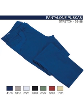 Picture of Pantalone Puskas Maxfort 5t piq virgola
